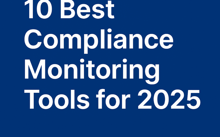 10 best compliance monitoring tools of 2025