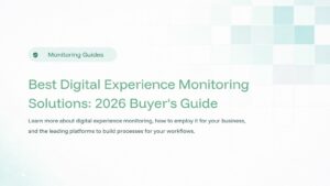 Digital Experience Monitoring Guide Blog Hero Image