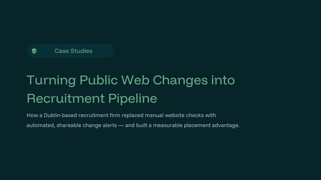 Recruitment monitoring case study hero image