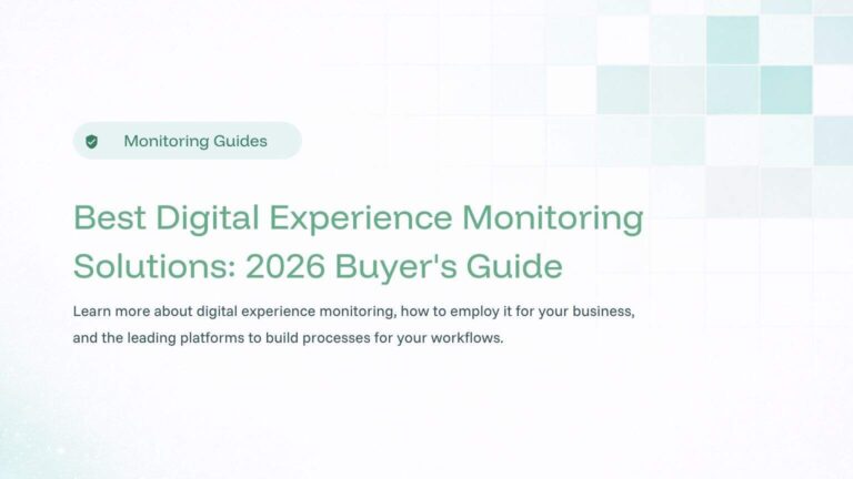 Digital Experience Monitoring Guide Blog Hero Image